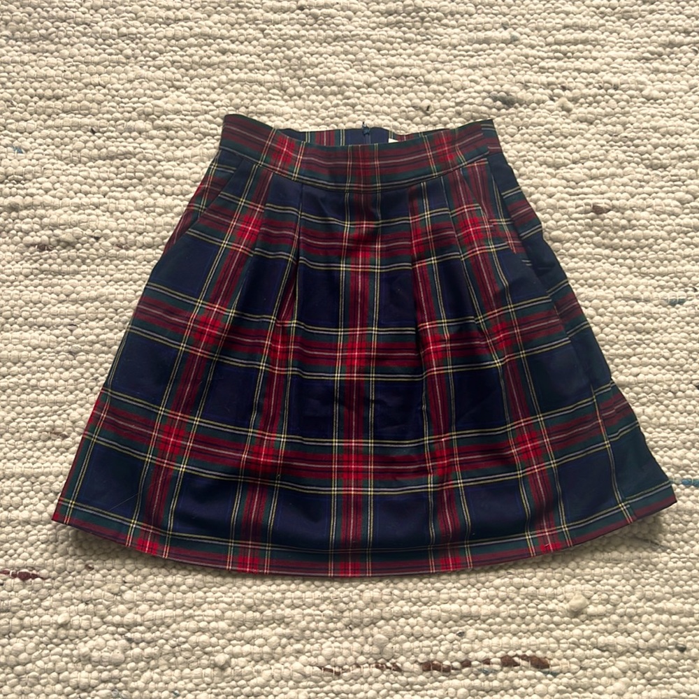 Birds Of North America - CANADIAN Designer Wool Skirt. Size 6